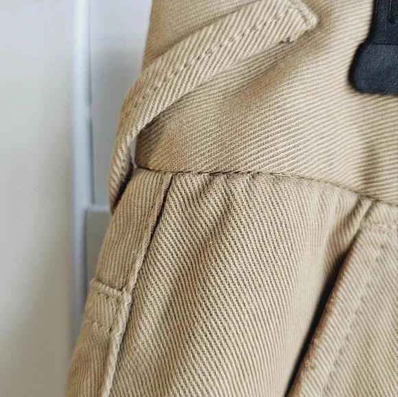 Sierra by Joie Rucker Distressed Bermuda Shorts Khaki Sahara Brown size XL 29 - Picture 6 of 8